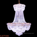 Luxe lumière lager pendentif vintage lampe acrylique lustre en cristal